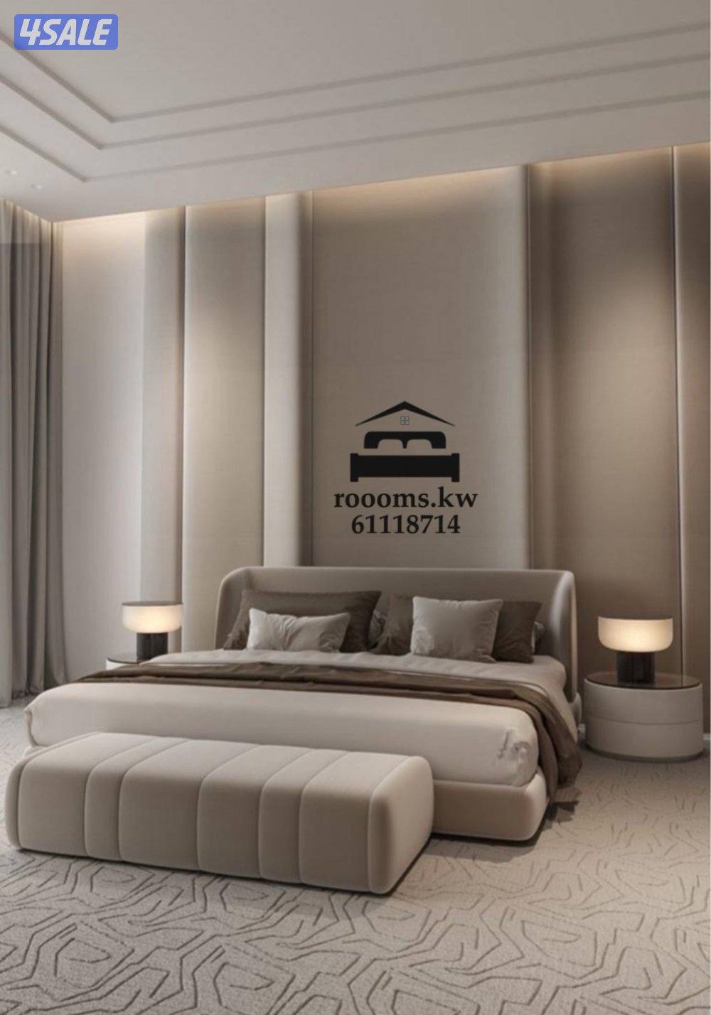 تفصيل غرف نوم - كبتات - غرف معاريس - كبتات زاويه3