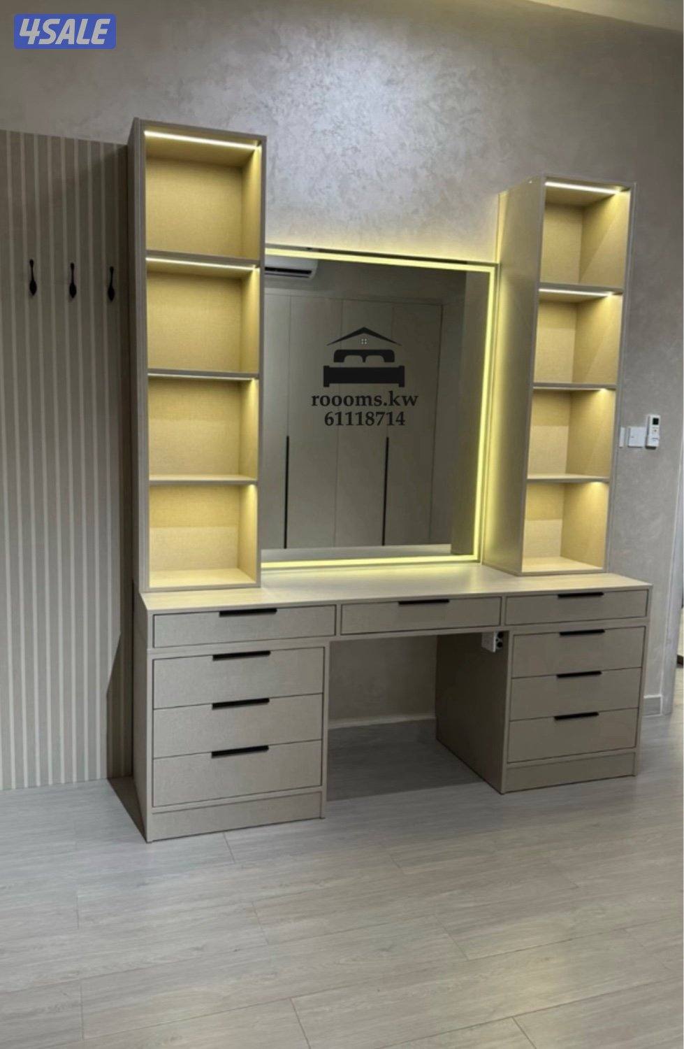 تفصيل غرف نوم - كبتات - غرف معاريس - كبتات زاويه7