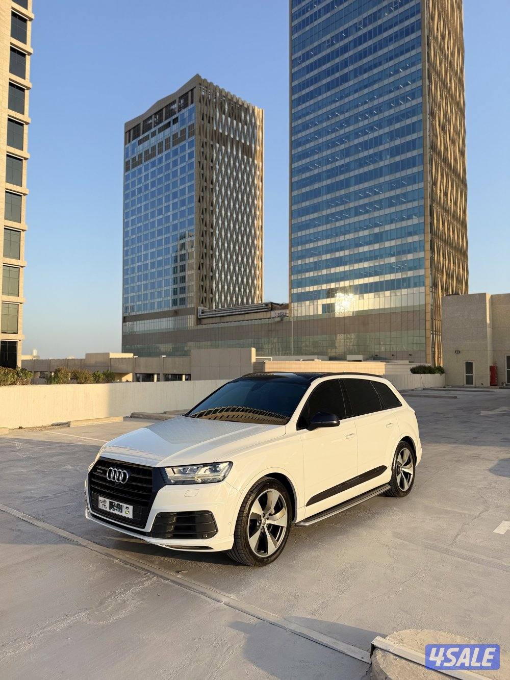 Audi Q7 Sline quattro // 2018 صبغ وكاله0