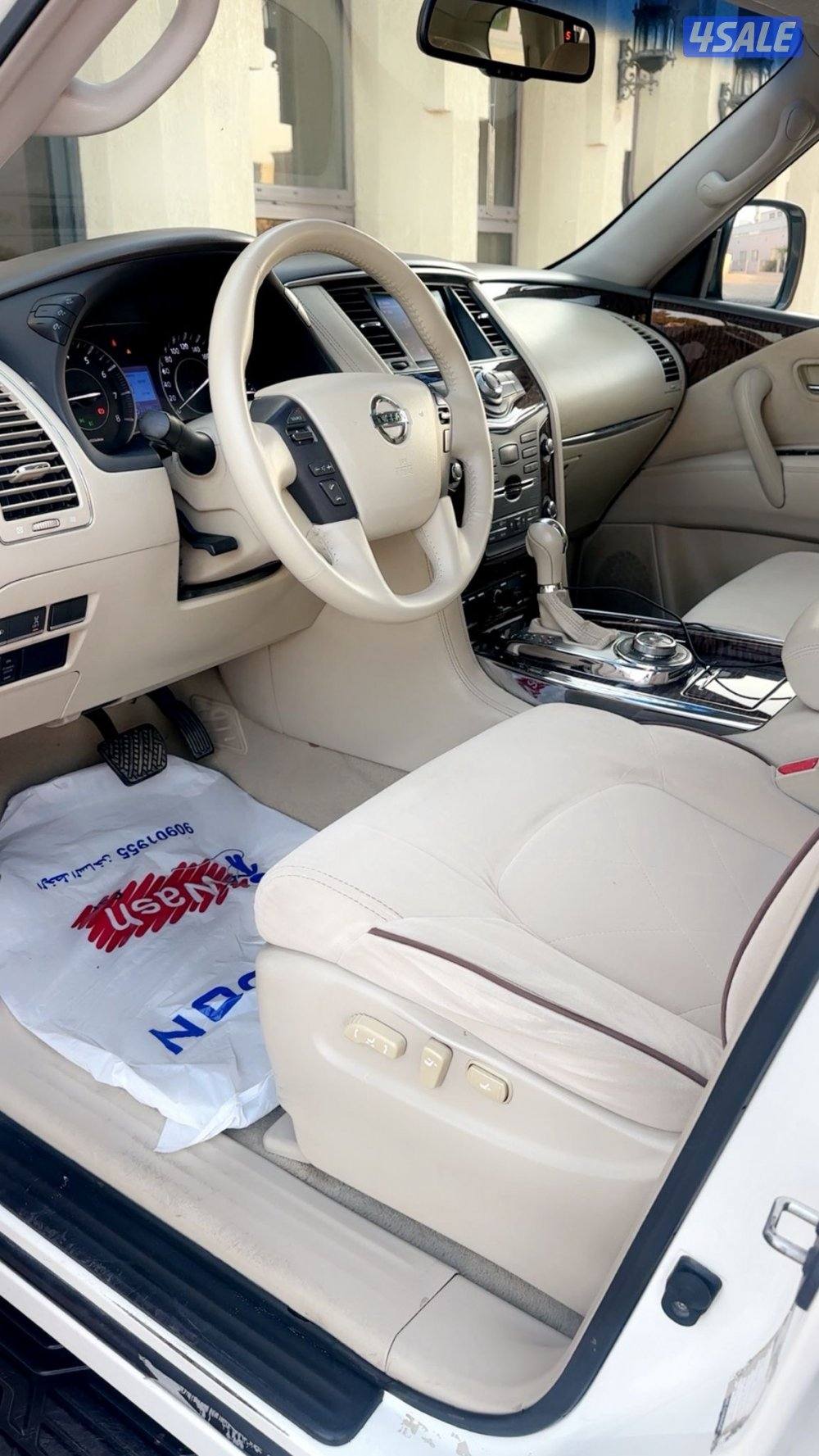 باترول 2015 ماشي 200 صبغ الوكاله عدا قطعتين سيرفس وكاله7