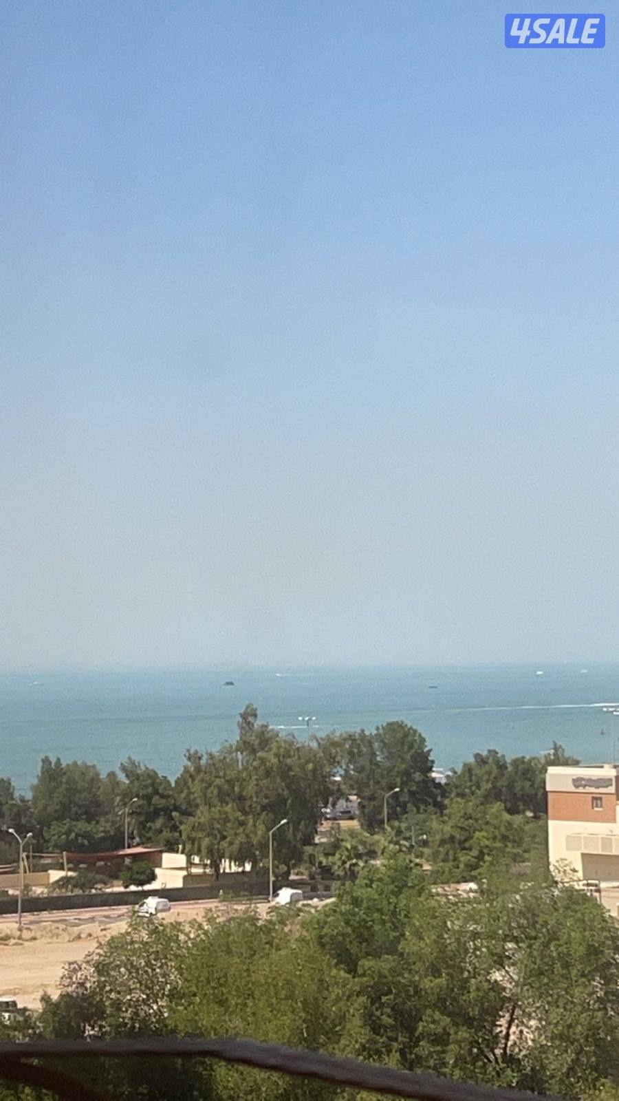 للبيع شقه خلو علي البحر0