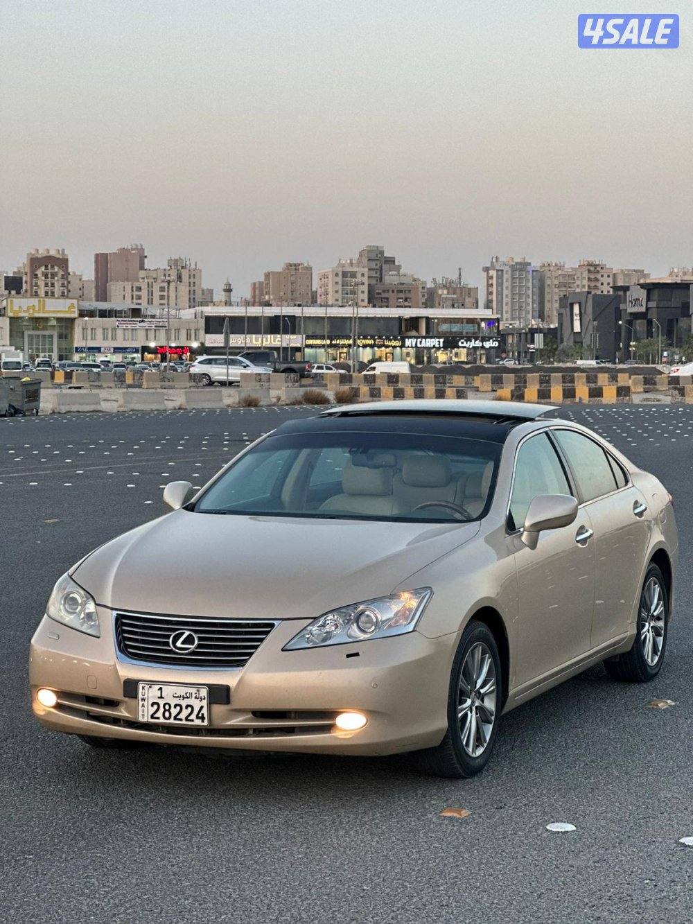 للبيع لكزس ES350موديل 2008 شرط الفحص نظيفه جدا0