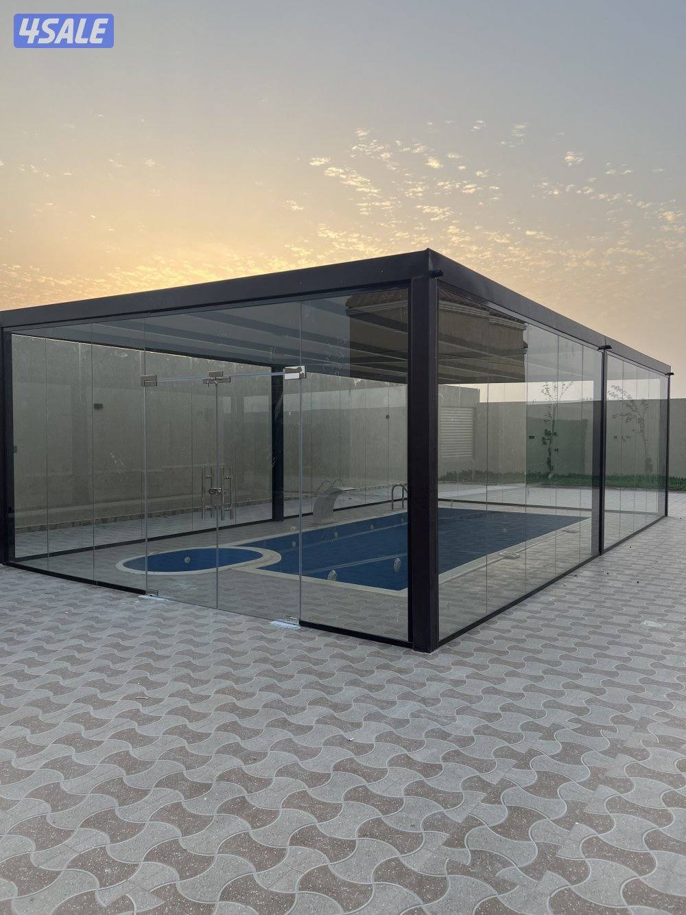 تركيب جميع أنواع الزجاج والمرايا شاور بكس طاوله طعام ديوانيه3