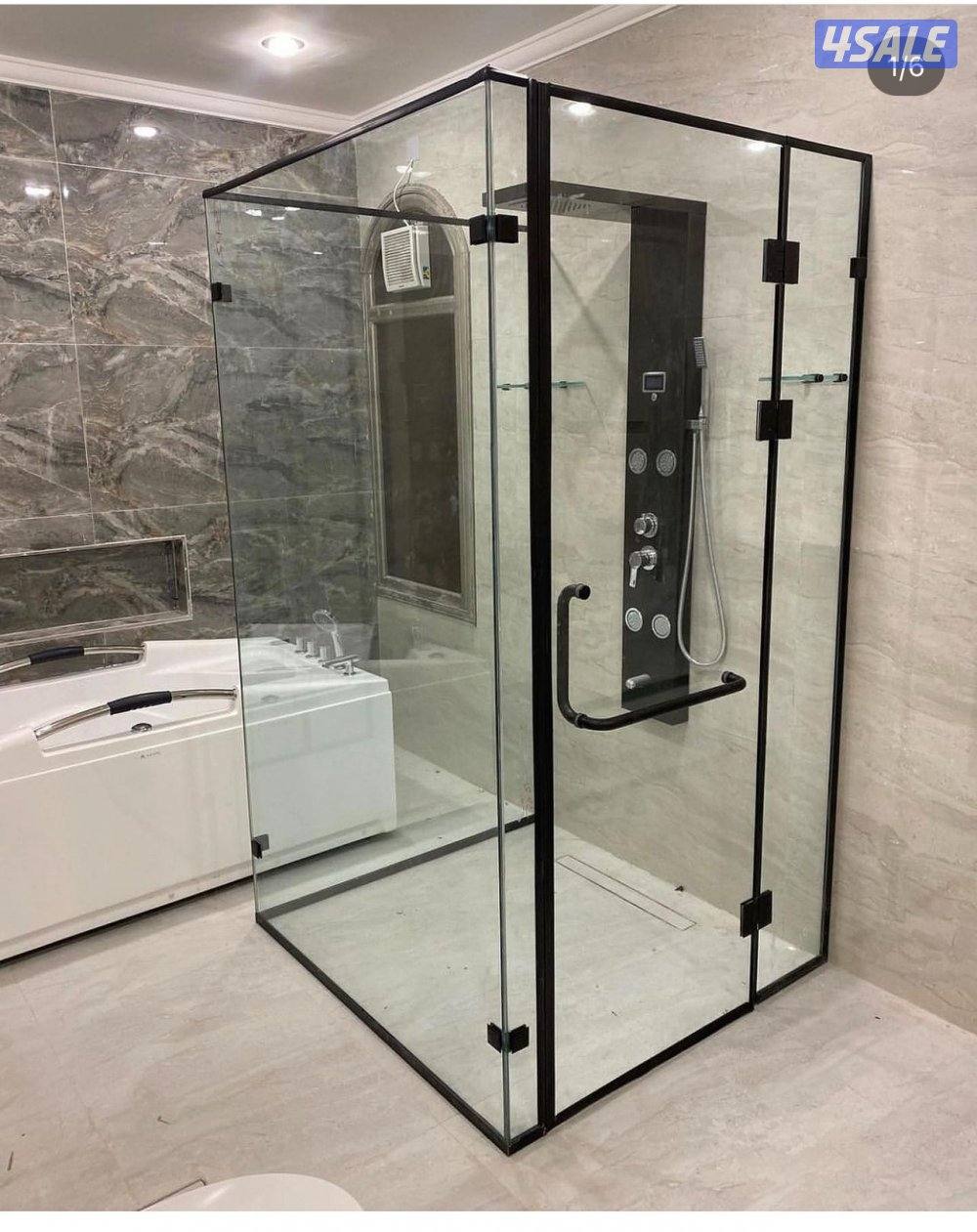 تركيب جميع أنواع الزجاج والمرايا شاور بكس طاوله طعام ديوانيه5