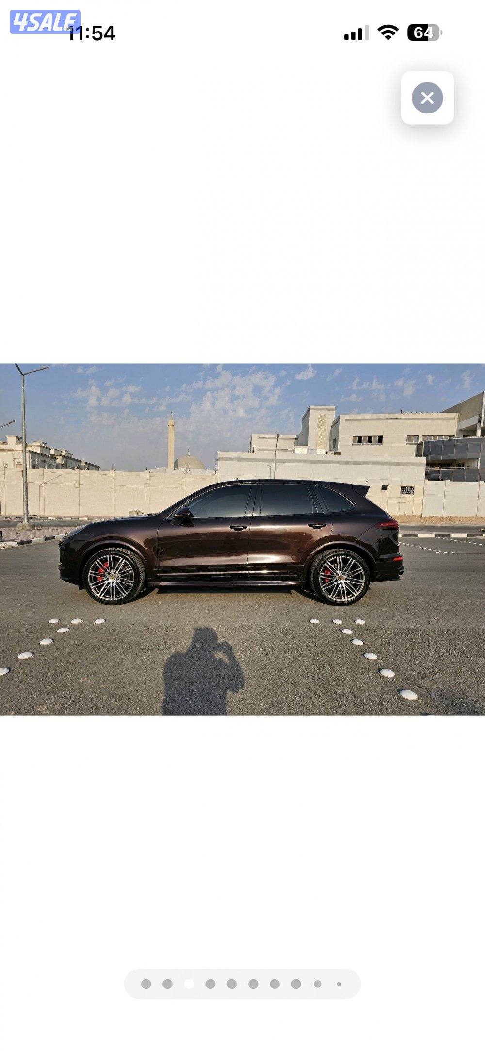 للبيع بورش كايين 6 سلندر GTS0