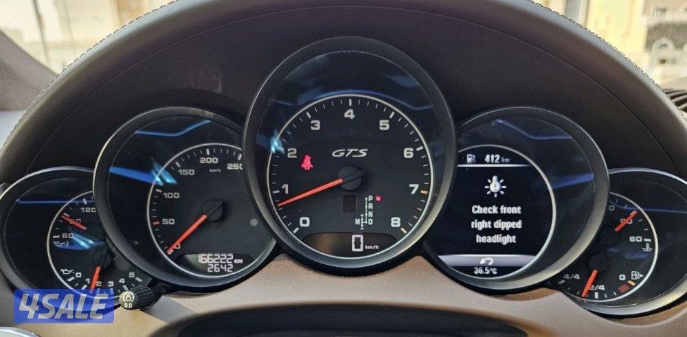 للبيع بورش كايين 6 سلندر GTS8