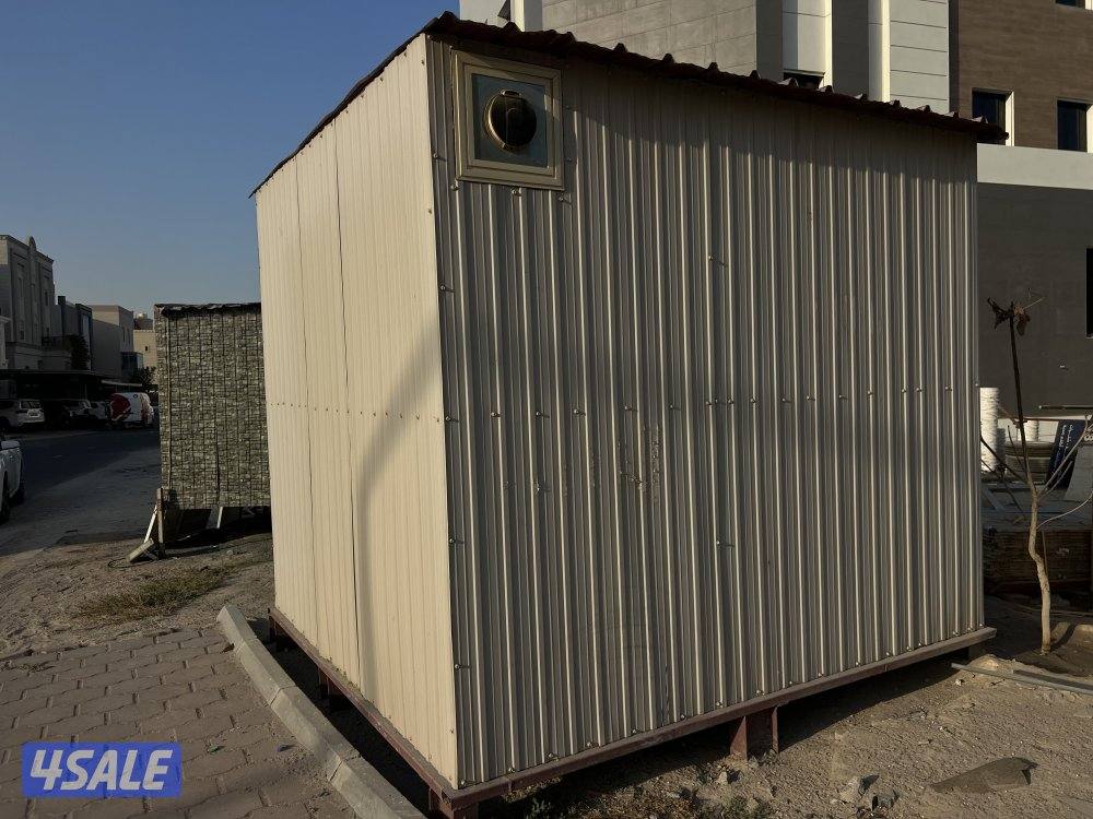 للبيع شاليه متنقل وشاليه ثابت بحاله ممتازة  موجودين بغرب عبدالله3