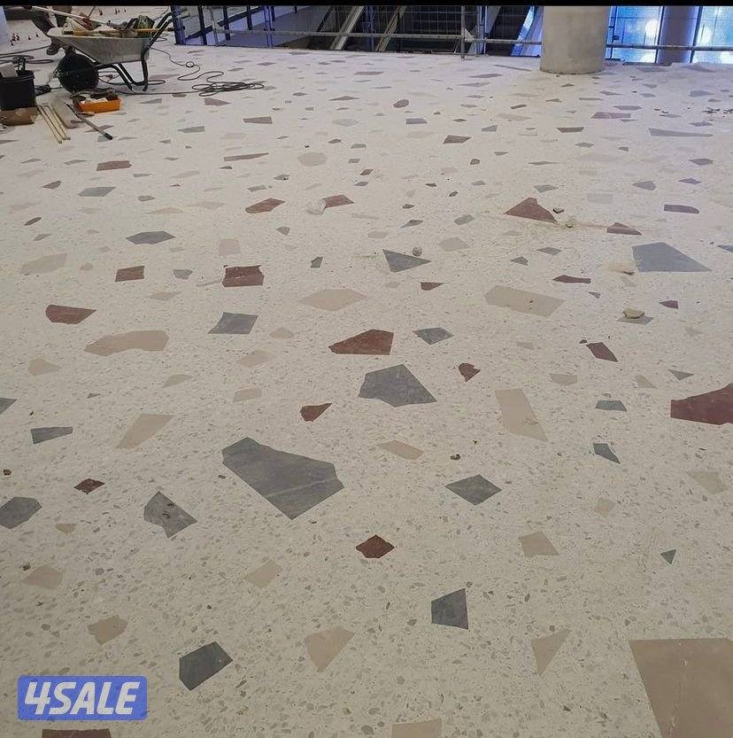 معلم بلاط متداخل وكربستون وكاشي ومصفت سيارات وصبت موزاييك ارضيات4