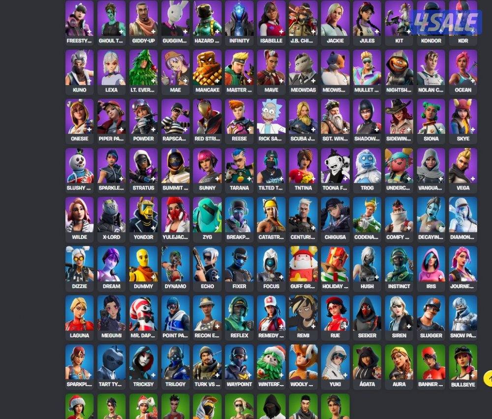 حساب فورت نايت للبيع1