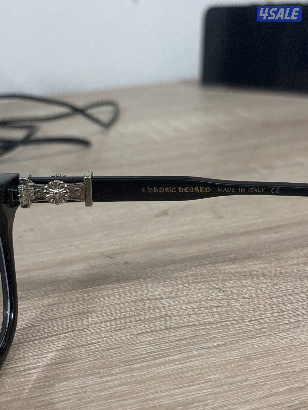 Chrome Hearts Rare Black Glasses unisex3