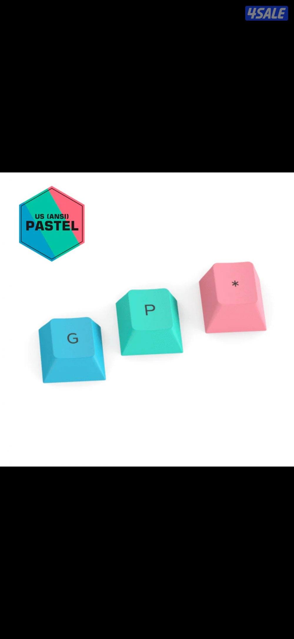 Glorious premium PBT keycaps us pastel color for keyboard4