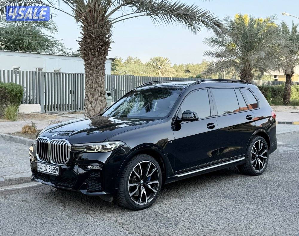 BMW X7 40i mpower packge 118 model 2019 full option regular service0