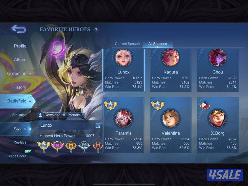 حساب موبايل ليجند1