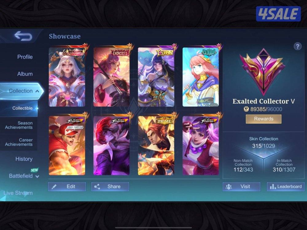 حساب موبايل ليجند2