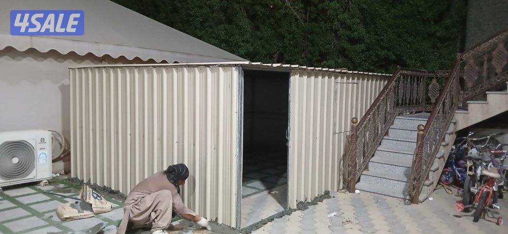 للبيع مخازن غرف مطابخ دورات مياه محاكر وبناجر خيل وغرف معزوله15