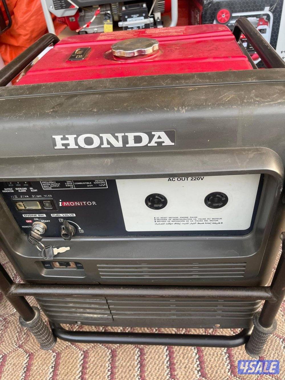 للبيع مولد هوندا كاتم 650000