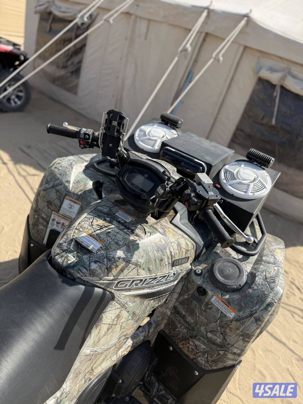 للبيع قريزلي موديل 2017 ماشي 145 ساعه فقط بحاله الوكاله4