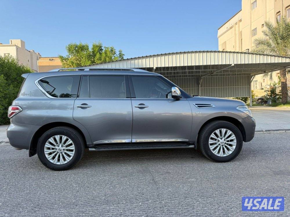 باترول بلاتنيوم 2015 البابطين بحاله الوكاله عداد 140 الف3