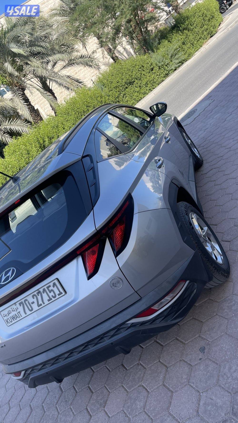 توسان موديل 2022 شرط الفحص ماشي 69 الف صبغ وكالة ما عدا قطعه3