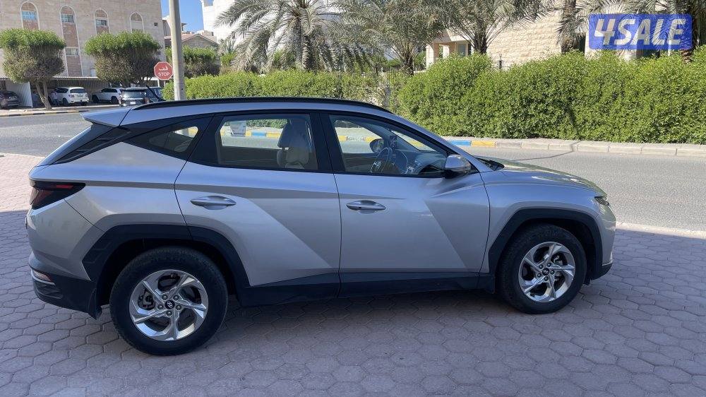 توسان موديل 2022 شرط الفحص ماشي 69 الف صبغ وكالة ما عدا قطعه4