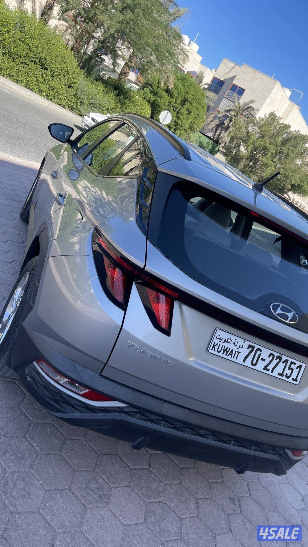 توسان موديل 2022 شرط الفحص ماشي 69 الف صبغ وكالة ما عدا قطعه5