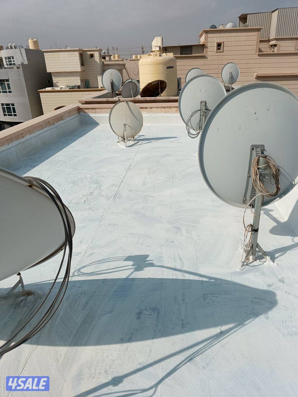 عزل الاسطح القديمه والجديده لمنع خرير المياه وعمل جيتاروف  والطربال6