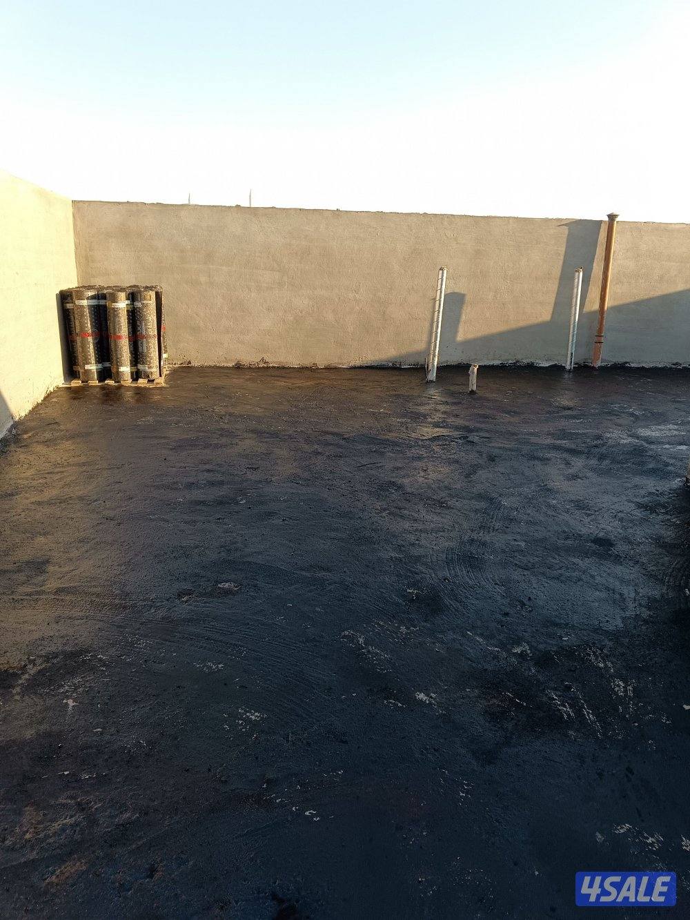 عزل الاسطح القديمه والجديده لمنع خرير المياه وعمل جيتاروف  والطربال8