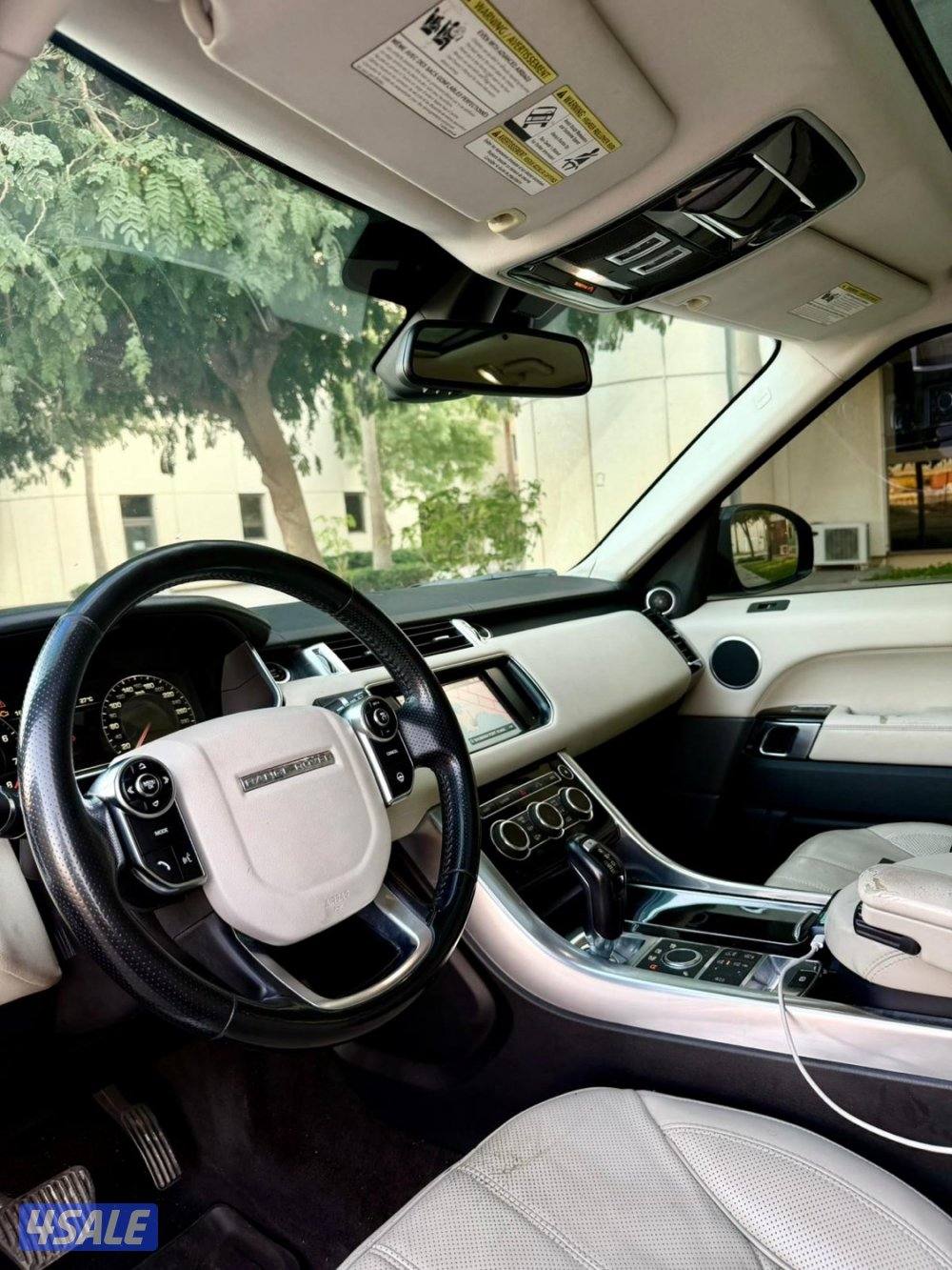 رنج روفر سبورت موديل 2015 ماشي 227 الف كم محرك v6 سبورت تشارج2