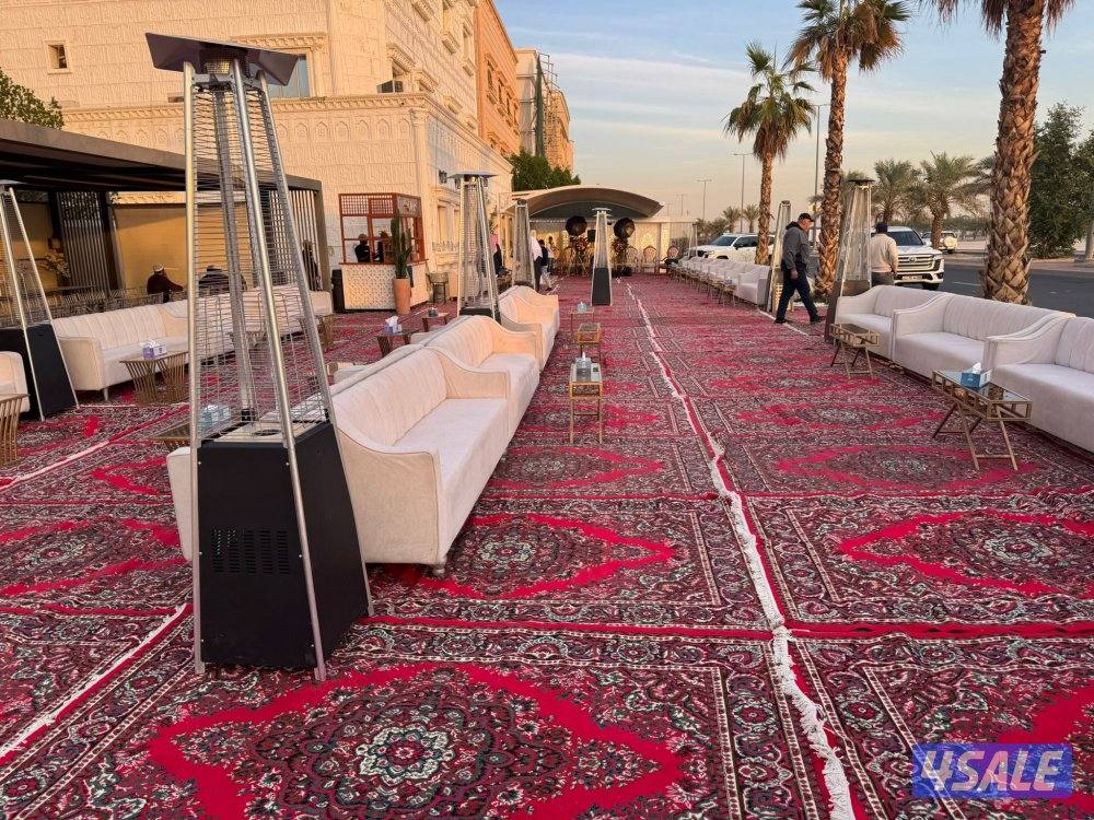 تأجير جميع مستلزمات الأفراح والمناسبات0