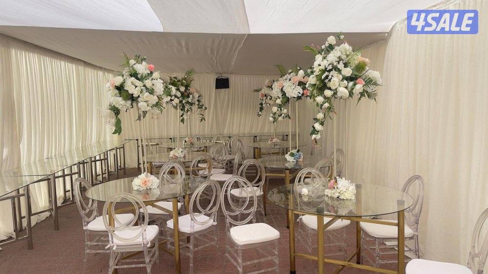 تأجير جميع مستلزمات الأفراح والمناسبات2