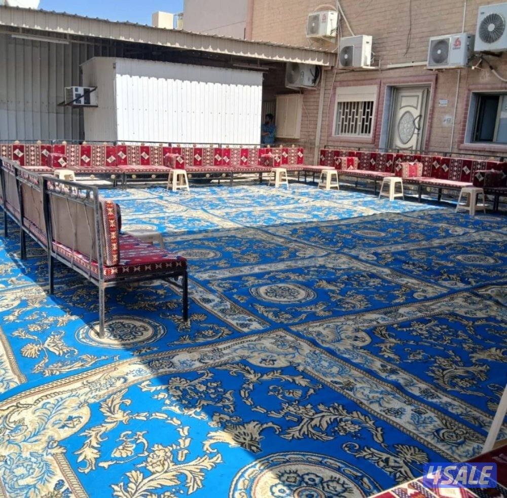 تأجير كراسي خيم كنفات وبنشات زينه منازل خدمه ضيافه رجالي5