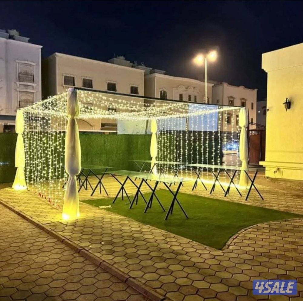 تأجير كراسي خيم كنفات وبنشات زينه منازل خدمه ضيافه رجالي14