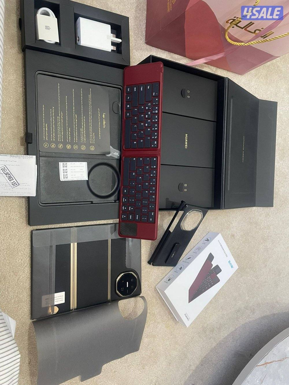 mate xt اسود مع كل الاغراض مع كفاله سنة شامله3