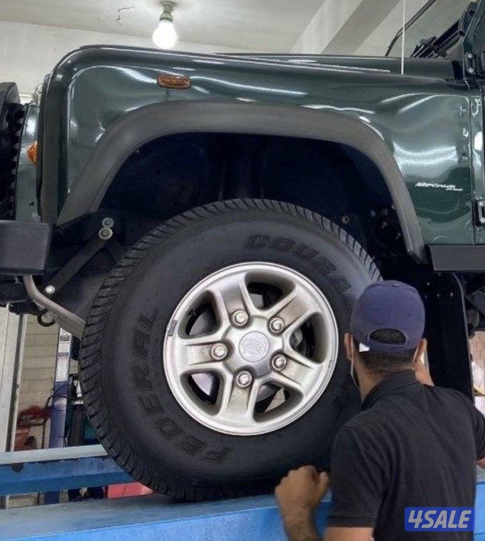 اسبير ديفندر رنق مع تاير وكاله1