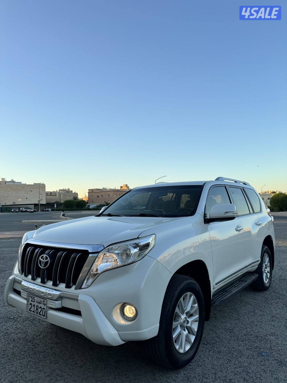 للبيع برادو 2017 صبغ الوكاله1