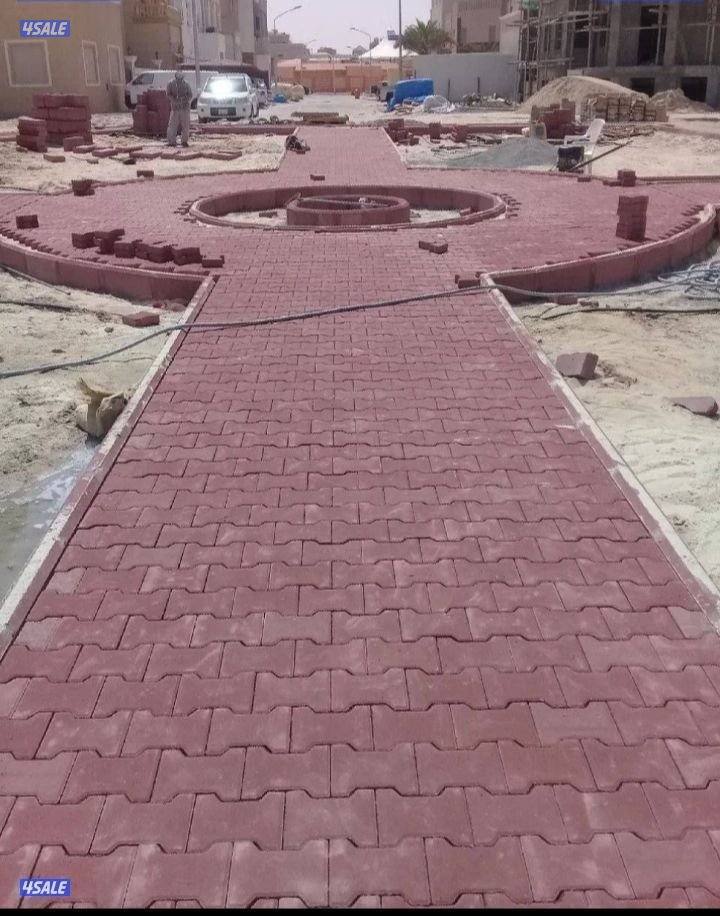 معلم بلاط متداخل وكربستون وكاشي وصب مزييك ارضيات وسعر مناسب15