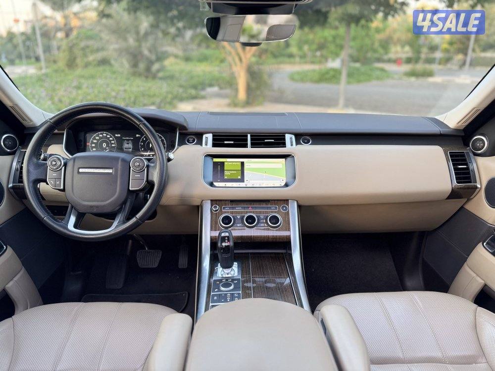 للبيع رنج روفر HSE سبورت 2017 كامل المواصفات حاله نظييفه13