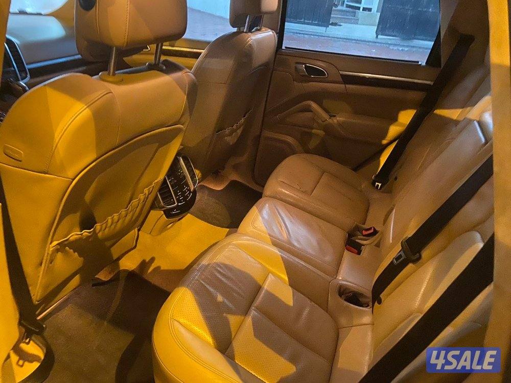 بورش كاين Sبحالة ممتازة 2011 الداخلية جلد تان1