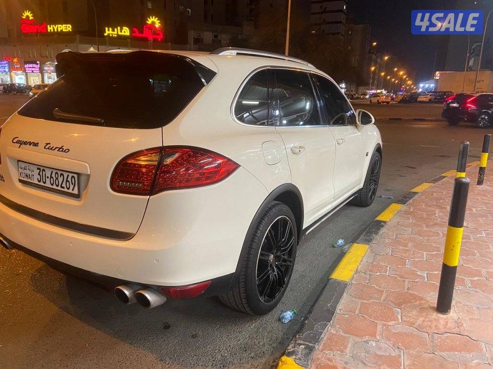 بورش كاين Sبحالة ممتازة 2011 الداخلية جلد تان3