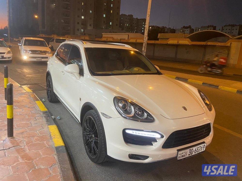 بورش كاين Sبحالة ممتازة 2011 الداخلية جلد تان4