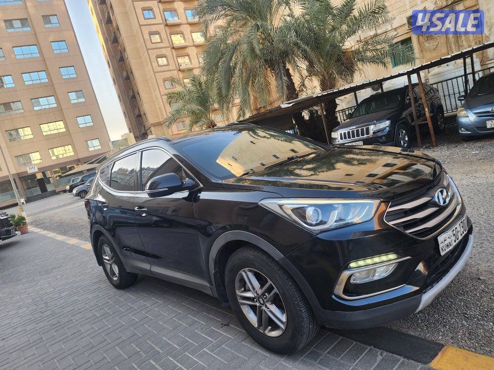 هيونداي سنتافي 2018 نظيف واستعمال يومي وفحص2