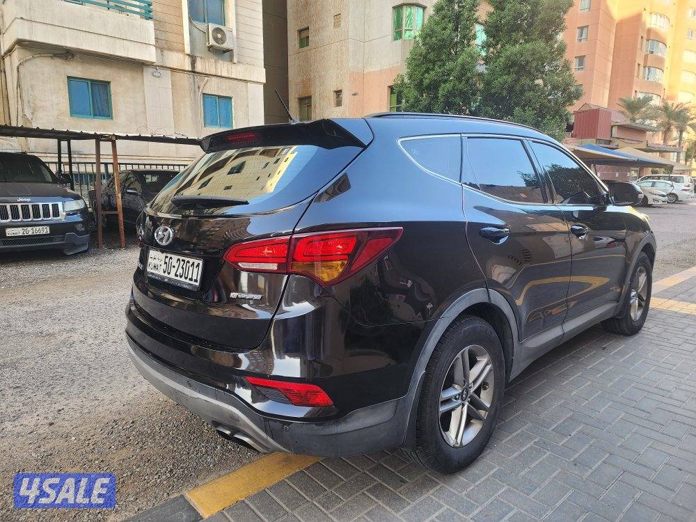 هيونداي سنتافي 2018 نظيف واستعمال يومي وفحص4