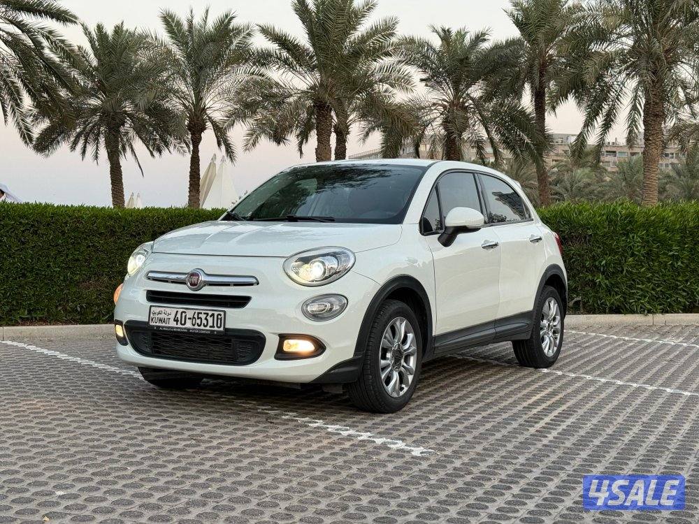 للبيع فيات 500X موديل 2016 - ماشي 81 ألف0