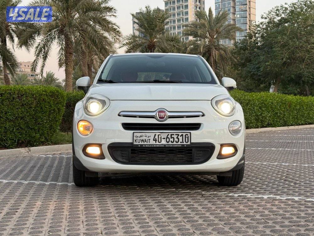 للبيع فيات 500X موديل 2016 - ماشي 81 ألف2