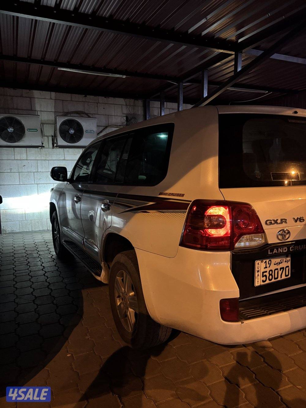 لاندكروزر قير عادي شرط الفحص قير مكينه شاصي0