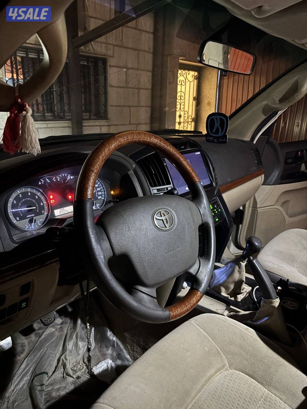 لاندكروزر قير عادي شرط الفحص قير مكينه شاصي1