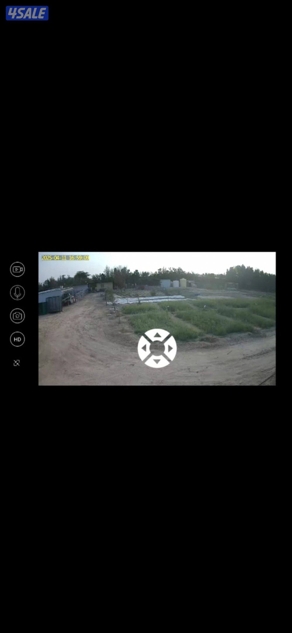 كاميرا طاقه شمسيه متحركه بجميع الاتجاهات صوت صوره سبيكرمايك سنسر حركه4