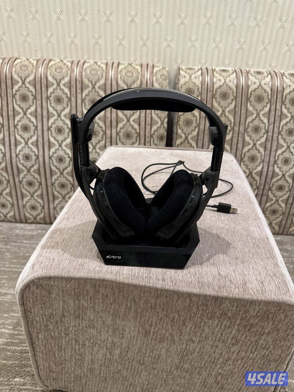 سماعه استرو Astro A50 نسخه السوني و البي سي شبه جديده0