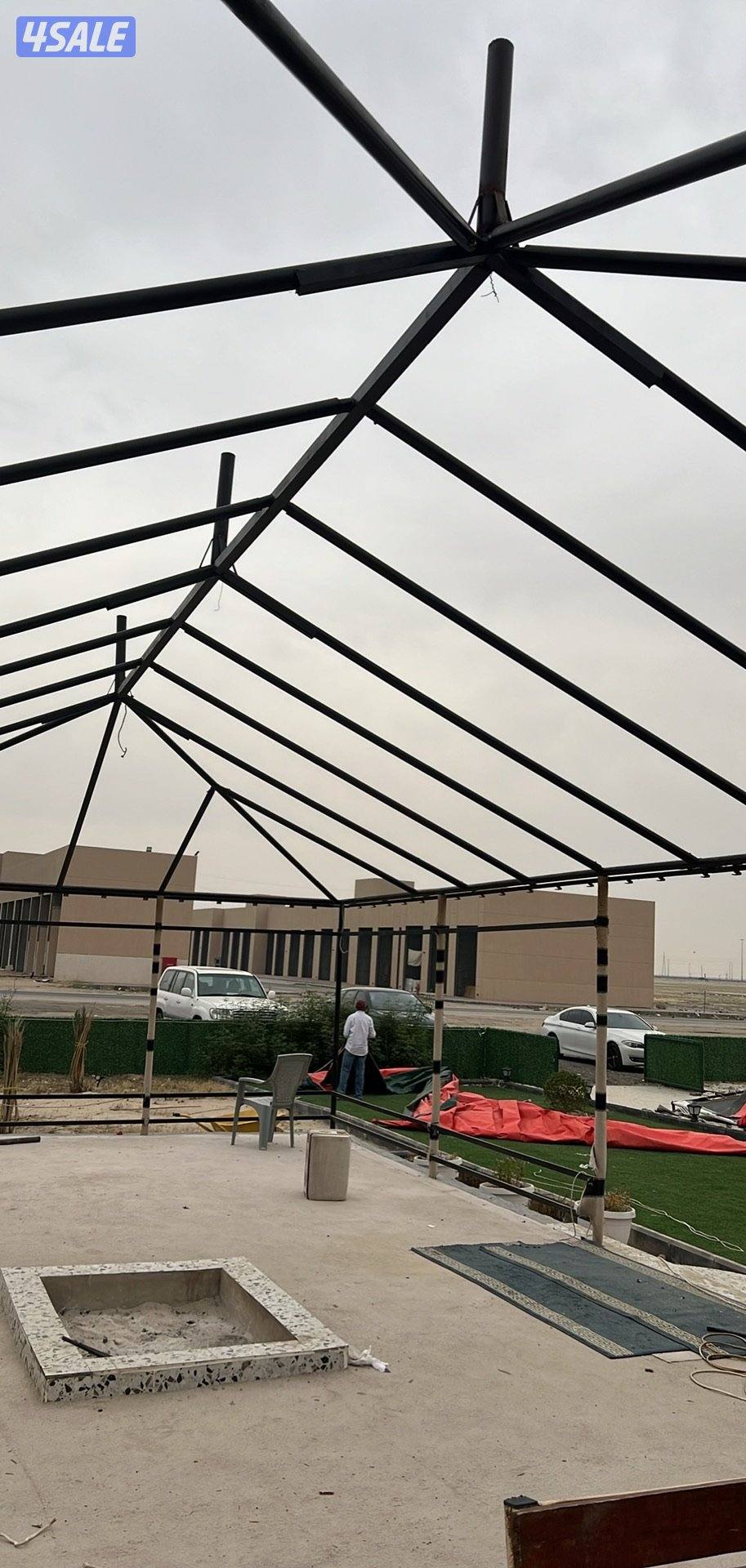 خيم نقل 🚚وتركيب🧗🏻جميع انواع المخيامات⛺️تركيب🔧 خيمة الصباح🏕️ بيت الشعر🏔️2