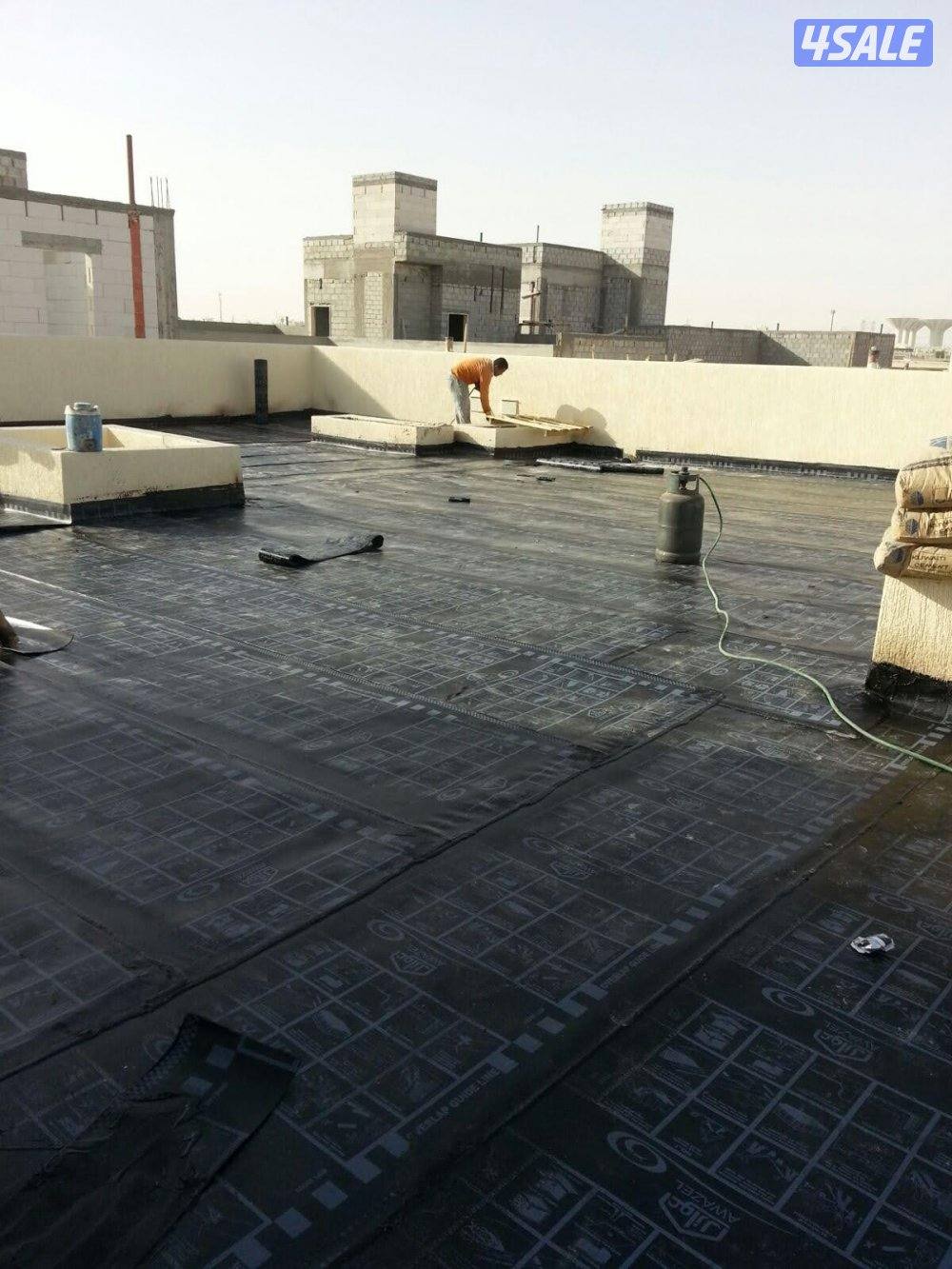 عزل الاسطح القديمه والجديده لمنع خرير المياه وعمل جيتاروف  والطربال5